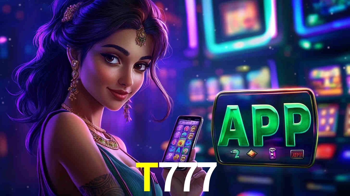 Interfaz de la app móvil T777 en un smartphone moderno